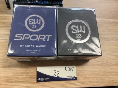 Bundle of 1 x SW23 Sport By Shane Warne Eau De Toilette 100ml and 1 x SW23 by Shane Warne Eau De Toilette 100ml - 2