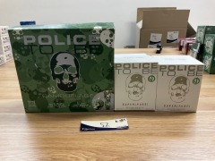 Bundle of 2 x Police To Be Super Pure Eau De Toilette 125ml & 1 x Police To Be Camouflage Eau de Toilette 75ml 2 Piece Set - 2