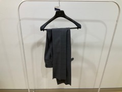 Canali Mens Suit Grey Check, Size 48R(EU) 13290/37 - 3