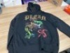 Philipp Plein Hoodie Sweatshirt, Black, Size 3XL MJB2730 - 2