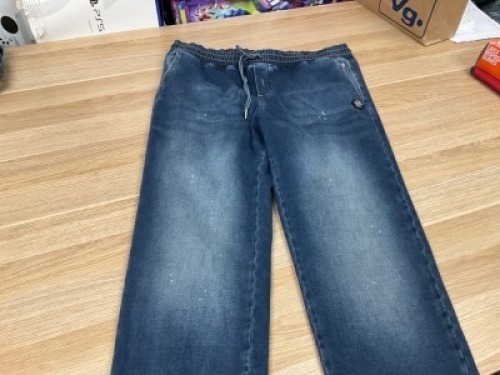 Philipp Plein Jogging Istitutional, Denim Blue, Size 36(AU) MDT2503