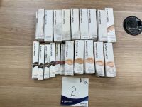 Bundle of Nude by Nature Liquid Foundation, Mascara, Lip Gloss, Assorted Colours and Styles