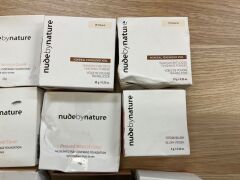 Bundle of Nude by Nature Assorted Powder Foundation, Finishing Powder, Bronzer, and Blush, Assorted Colours and Styles - 3