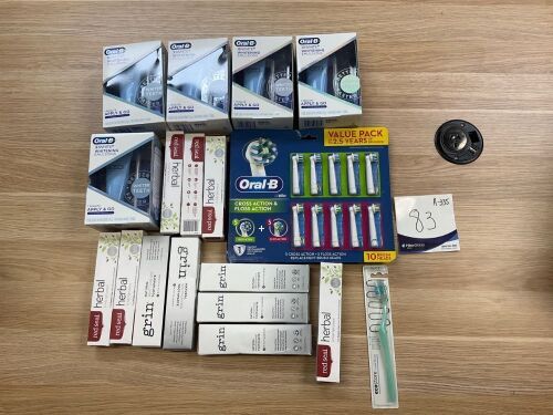Bundle Of Assorted Dental Care Products