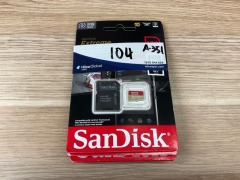 6 x SanDisk Extreme 128GB Micro SDXC UHS-I C10 U3 V30 Memory Card with Adapter SDSQXAA-128G-GN - 5