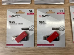 Bundle of 11 x Emtec Brick USBs - 3
