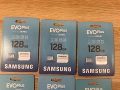 Bundle of 4 x Samsung MicroSD EVO Plus 64Gb with Adapter and 3 x Samsung MicroSD Evo Plus 128Gb with Adapter - 3