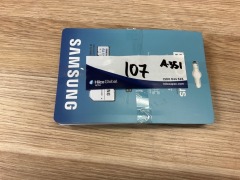 Bundle of 4 x Samsung MicroSD EVO Plus 64Gb with Adapter and 3 x Samsung MicroSD Evo Plus 128Gb with Adapter - 6