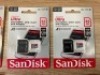 Bundle of 9 x Assorted Sandisk SD Cards - 3