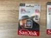 Bundle of 9 x Assorted Sandisk SD Cards - 5