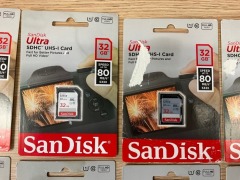 Bundle of 20 x Assorted Sandisk SD Cards - 2