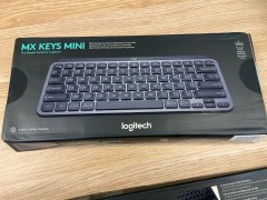 4 x Logitech MX Keys mini Wireless Keyboard (Graphite) - 4