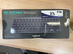 4 x Logitech MX Keys mini Wireless Keyboard (Graphite) - 5