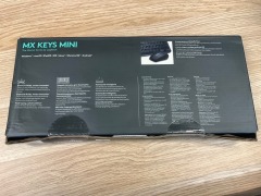 4 x Logitech MX Keys mini Wireless Keyboard (Graphite) - 6