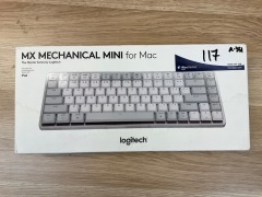 Logitech MX Mechanical Mini for Mac Minimalist Wireless Illuminated Keyboard 920-010800 - 2