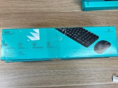 3 x Logitech MK220 Wireless Keyboard and Mouse Combo 920-003235(MK22 - 5