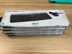 4 x Logitech MK470 Slim Wireless Keyboard &amp; Mouse Combo - Graphite 920-009182 - 6