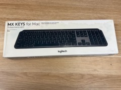 4 x Logitech MX Keys Wireless Illuminated Keyboard for Mac920-009560 - 4