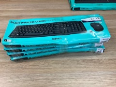 4 x Logitech MK295 Silent Wireless Keyboard &amp; Mouse Combo - Graphite 920-009814 - 6