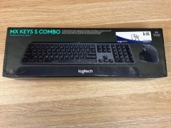 Logitech MX Keys S Performance Keyboard and Mouse Combo - Graphite 920-011605 - 2