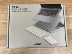 2 x Logitech Casa Pop-Up Desk - Nordic Calm 920-011285 - 4