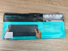 4 x Logitech K400 Plus Wireless Keyboard with Touchpad 920-007165 - 5