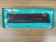 Bundle of 1 x Logitech Signature K650 Wireless Keyboard - Graphite and 2 x Logitech K120 Keyboard - 3