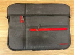 6 x Swisstech 13-inch to 14-inch Firewall Laptop Briefcase - Black/Red ST-23613-AR - 3