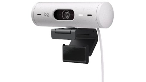 2 x Logitech Brio 500 Full HD Webcam - Off White 960-001429