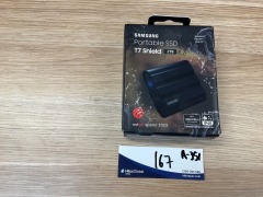 Samsung T7 Shield 2TB Portable SSD - Black MU-PE2T0S/WW - 2