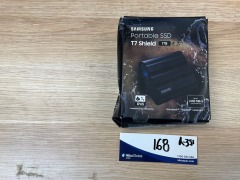 Samsung T7 Shield 1TB Portable SSD - Black MU-PE1T0S/WW - 2