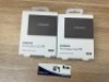 2 x Samsung T7 USB 3.2 1TB Portable SSD - Titan Grey MU-PC1T0T/WW - 2