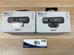 2 x Logitech Brio 500 Full HD Webcam - Graphite 960-001423 - 2