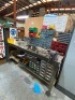 Fabricated Steel Frame Workbench with Vice