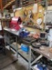 Fabricated Steel Frame Workbench with Vice - 3