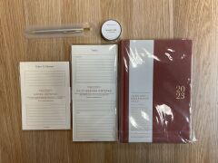 Bespoke Letterpress Bundle - Notepad/Agenda Notepad/Planner/Pen/Washitape