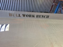 Metal Topped Workbench - 2