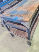 Timber Topped Workbench - 4