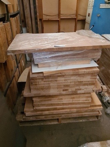 Timber Hardwood Tops, various sizes