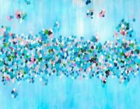 1 x The Story of the Pebble Limited Edition Framed Print - Blue/Multi