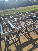 5 x Mobile Trolleys/Benches - 2