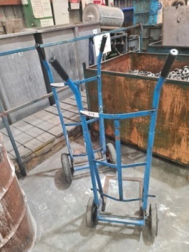2 x Trolleys, Blue