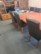 Boardroom Table & 8 Chairs - 3