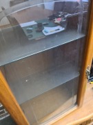 Timber Wall Unit with Glass Doors - 2