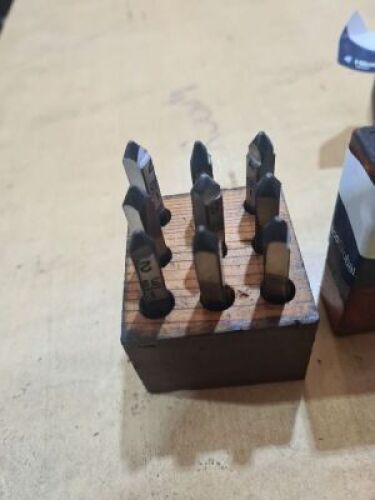 Quantity of 2 Letter Punch Sets