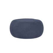 1 x Cooper Round Pouf - Large - Navy