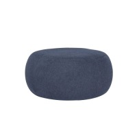 1 x Cooper Round Pouf - Large - Navy