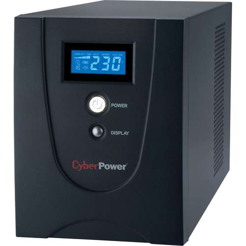 CyberPower VALUE2200ELCD Value SOHO LCD 2200VA / 1320W Simulated Sine Wave UPS Value2200ELCD-AU