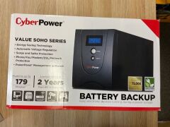 CyberPower VALUE2200ELCD Value SOHO LCD 2200VA / 1320W Simulated Sine Wave UPS Value2200ELCD-AU - 2