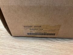 Golden Goose Sneaker Silver Glitter Blue Ice Star G35WS590.P18 - 5